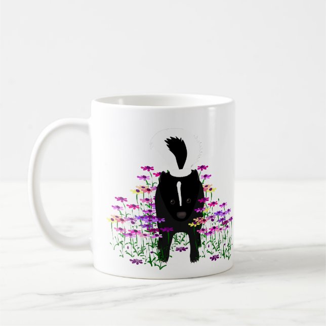 Taza De Café Muñeca Skunk (Izquierda)