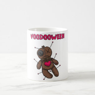 Taza De Café Muñeca Vudú - Juguete de Halloween