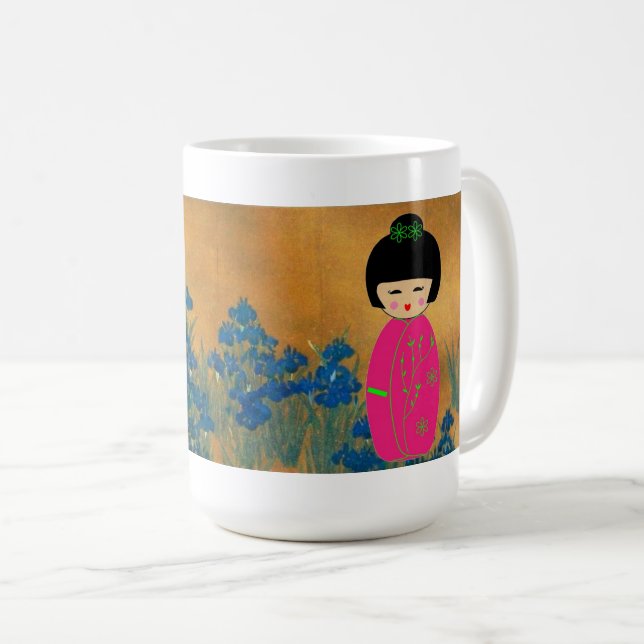 Taza De Café Muñecas asiáticas (Anverso derecho)