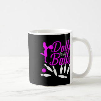 Taza De Café Muñecas con Bowling Shirt Gracioso Bowler