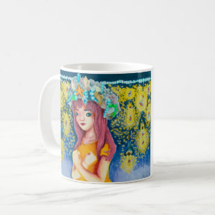 Taza De Café Muñecas de playa mística