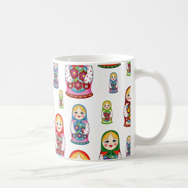 Taza De Café muñecas rusas (Derecha)