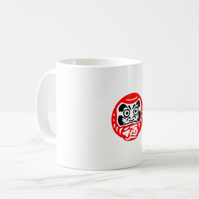 Taza De Café Muñeco Daruma (Anverso izquierdo)