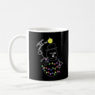 Taza De Café Muñeco de Nieve Árbol de Navidad