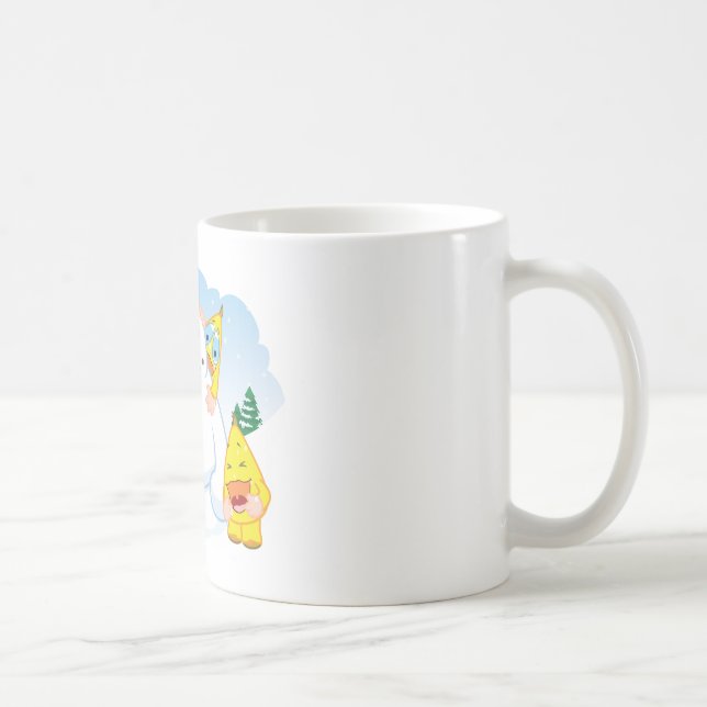 Taza De Café Muñeco de nieve de Zingoz (Derecha)