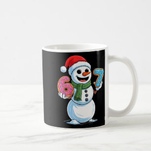 Taza De Café Muñeco de nieve divertido seis siete 67 helado Nav
