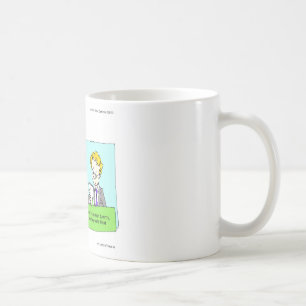 Taza De Café Muñeco de Texto de Choque Divertido