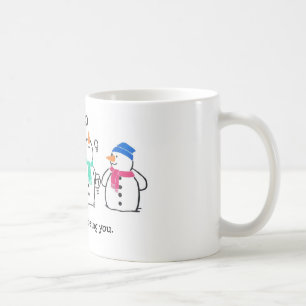 Taza De Café Muñecos de nieve divertidos