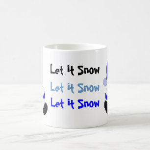 Taza De Café Muñecos de Nieve Festivos
