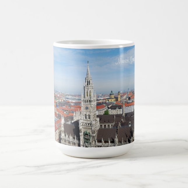 Taza De Café Múnich, Alemania Mug (Centro)