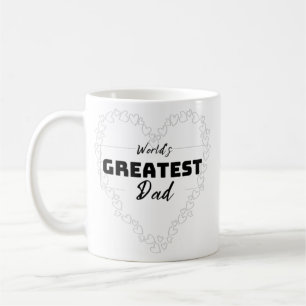 Taza De Café munlds Greatest dad dad mug   día del padre  café