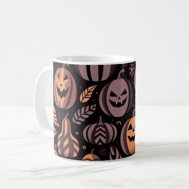 Taza De Café Muñoz de calabazas (Anverso izquierdo)
