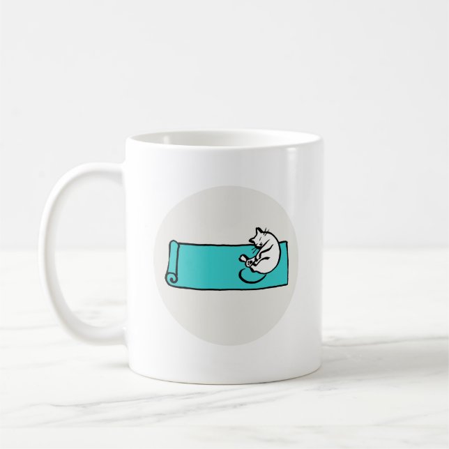 Taza De Café Muñoz de gato de captura (Izquierda)