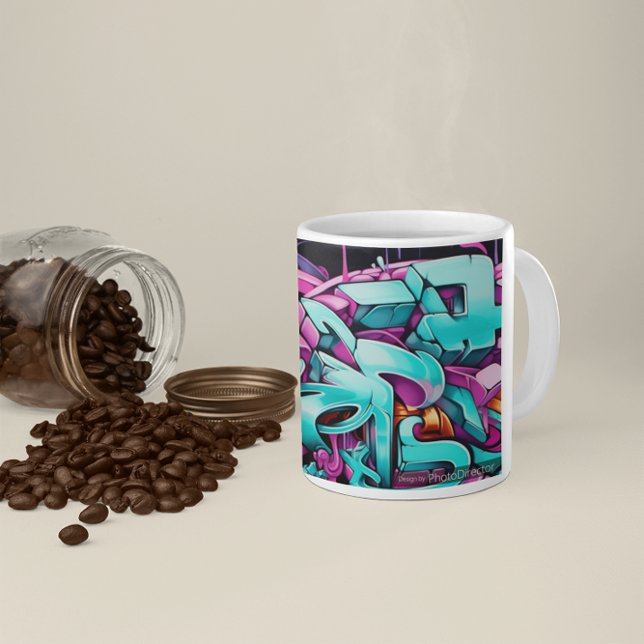 Taza De Café Mural 1 Variación 22 (Mural 1 Variation 22 Coffee Mug
)