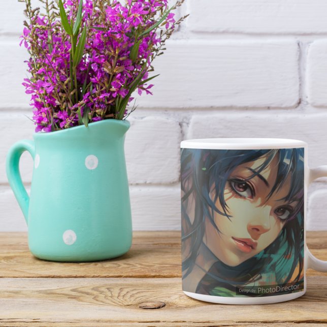 Taza De Café Mural 2 Anime 3 (Mural 2 Anime 3 Coffee Mug)