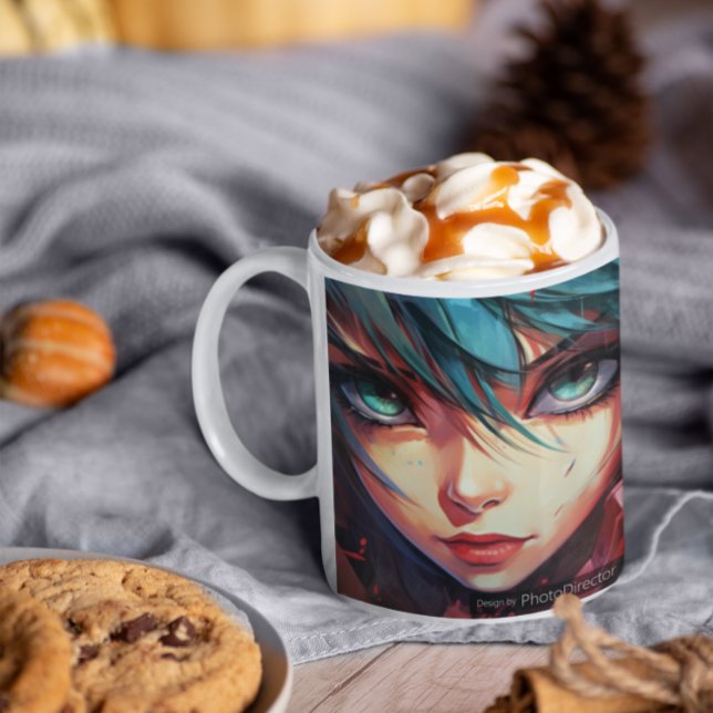 Taza De Café Mural 2 Anime 4 (Mural 2 Anime 4 Coffee Mug
)