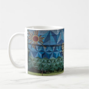 Taza De Café Mural de paloma - Detroit, Michigan