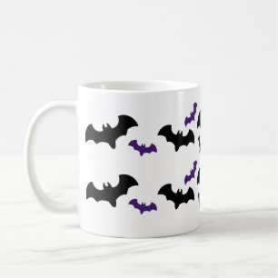 Taza De Café Murciélago de Halloween Imprimir