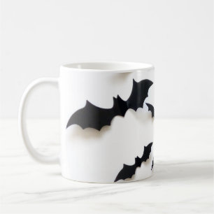 Taza De Café Murciélagos solo para Halloween.