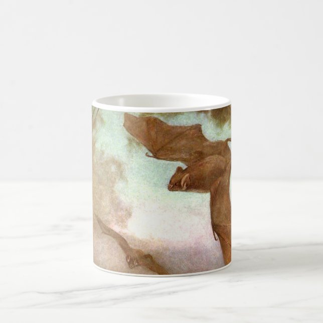 Taza De Café Murciélagos Vampiros de CE Swan, Animales Salvajes (Centro)