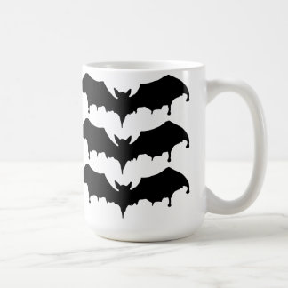 Taza De Café Murciélagos vampiros góticos derretidos