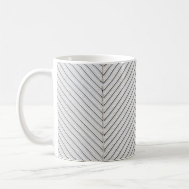 Taza De Café Muro blanco y negro (Izquierda)