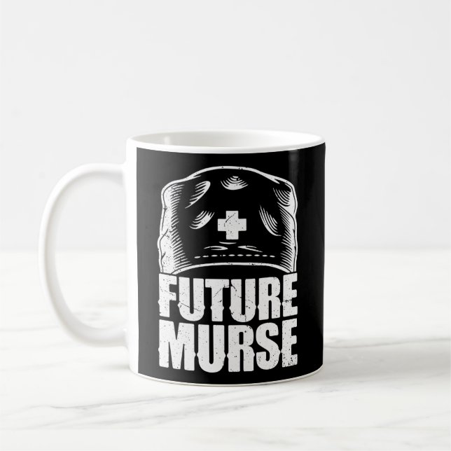 Taza De Café Murse Masse Enfermera Estudiante Murse Rn Graduati (Izquierda)