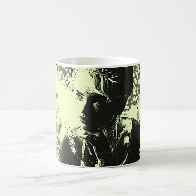 Taza De Café Musa de brillo de neón (Centro)