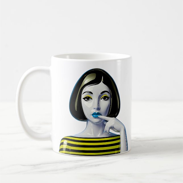 Taza De Café Musa eléctrica (Izquierda)