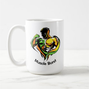Taza De Café Muscle Burst