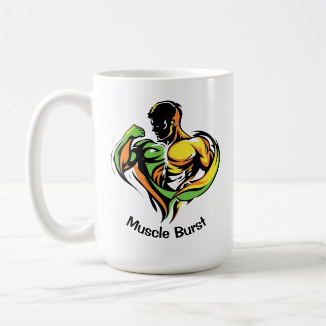Taza De Café Muscle Burst (Izquierda)