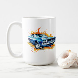 Taza de café Muscle Car