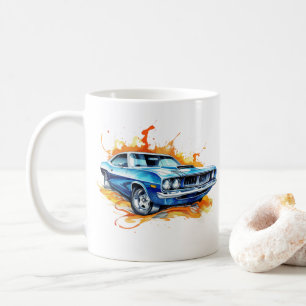 Taza De Café Muscle Car