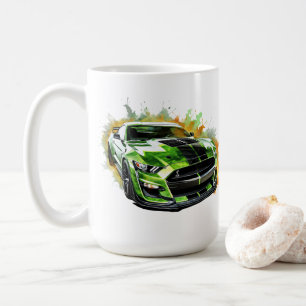 Taza de café Muscle Car