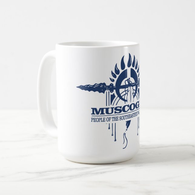 Taza De Café Muscogee (Anverso izquierdo)