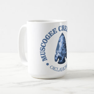 Taza De Café Muscogee Creek Nation (punta de flecha)