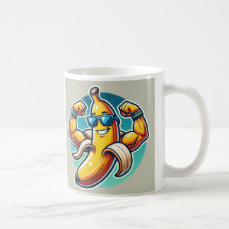 Taza De Café Muscular Banana Mug - ¡Enciende Tu Mañana!