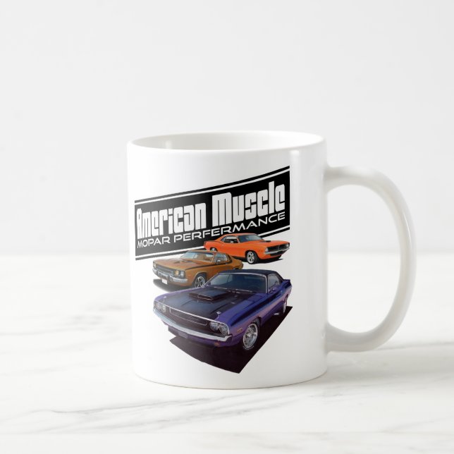 Taza De Café Músculo de Mopar del americano (Derecha)
