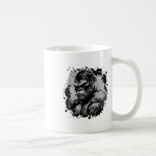 Taza De Café Músculos de la bestia de gorila Trabajar Bodybuild