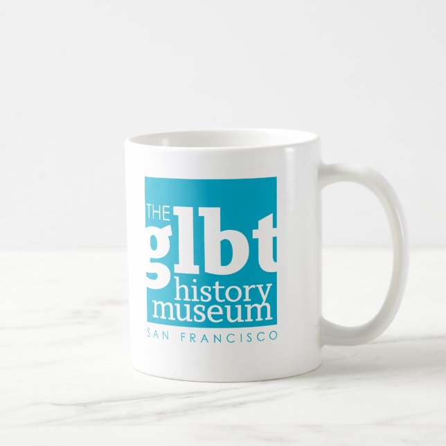 Taza De Café Museo de la historia de GLBT (Derecha)