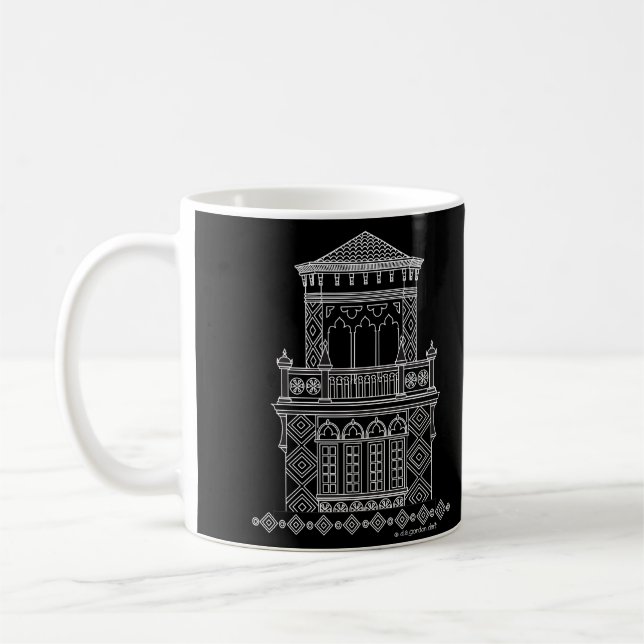 Taza De Café Museo del Ringling Ca'd'Zan (Izquierda)