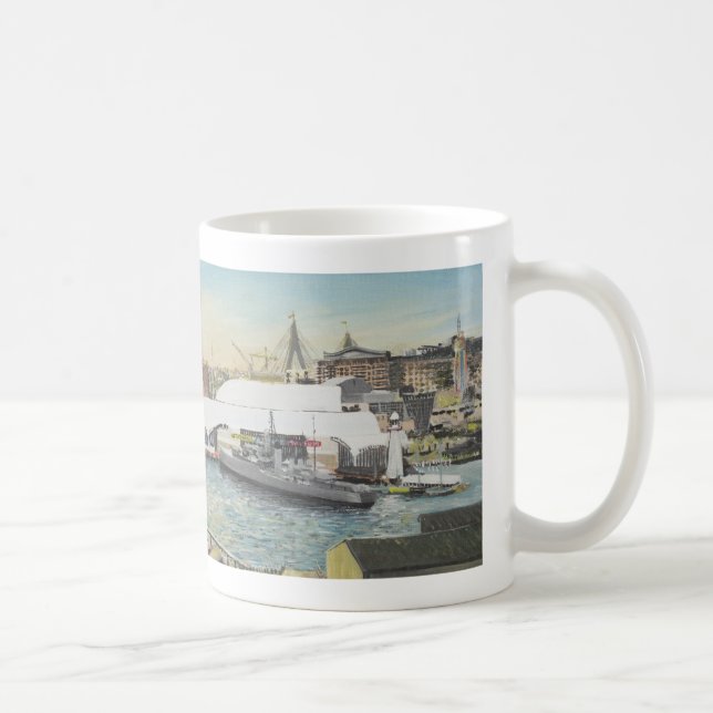 Taza De Café Museo marítimo de Sydney del balcón del hotel. (Derecha)