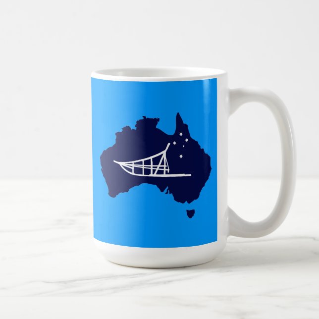 Taza De Café Mushing Down Under (Derecha)