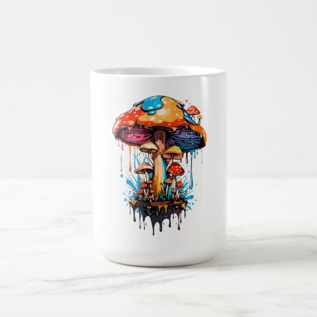 Taza De Café Mushroom blitz (Centro)