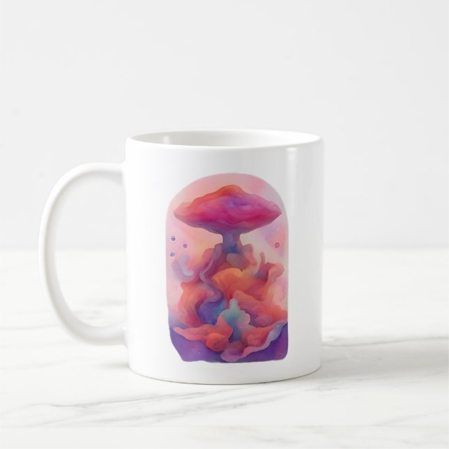 Taza De Café Mushroom Dreamscape (Izquierda)