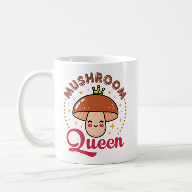 Taza De Café Mushroom Queen (Izquierda)