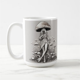 Taza De Café Mushroom Vogue Lady