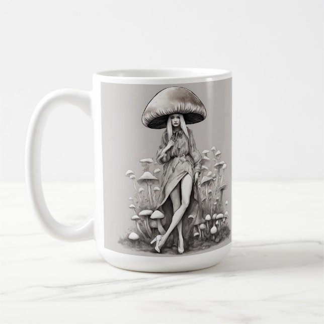 Taza De Café Mushroom Vogue Lady (Izquierda)