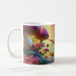 Taza De Café Mushroom World