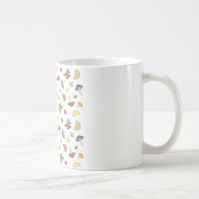Taza De Café Mushrooms Pastel (Derecha)